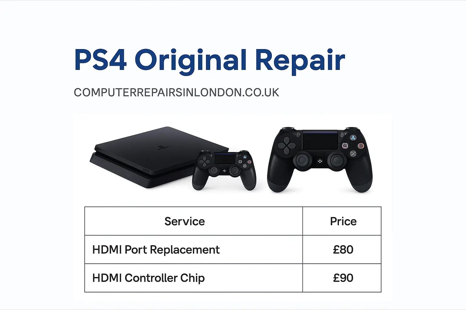 playstation 4 orginal repair